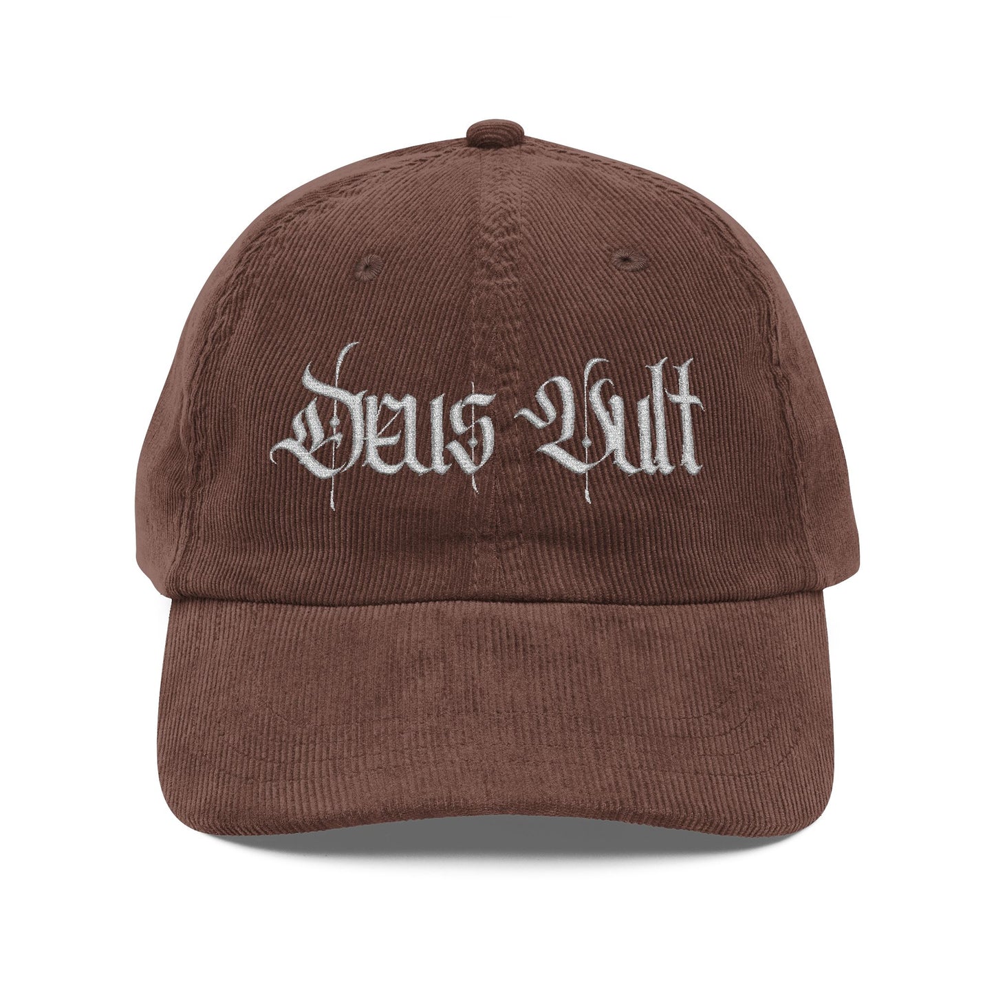 Deus Vult Corduroy Cap